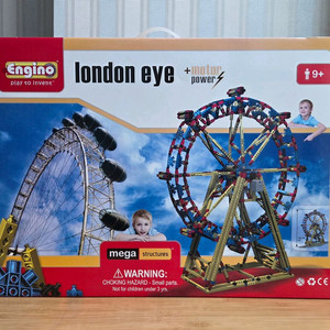 엔지노 대형 대관람차 런던아이 ENGINO LONDON EYE 수입블럭 키트 + 모터