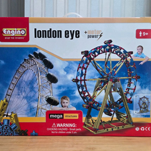 엔지노 대형 대관람차 런던아이 ENGINO LONDON EYE 수입블럭 키트 + 모터