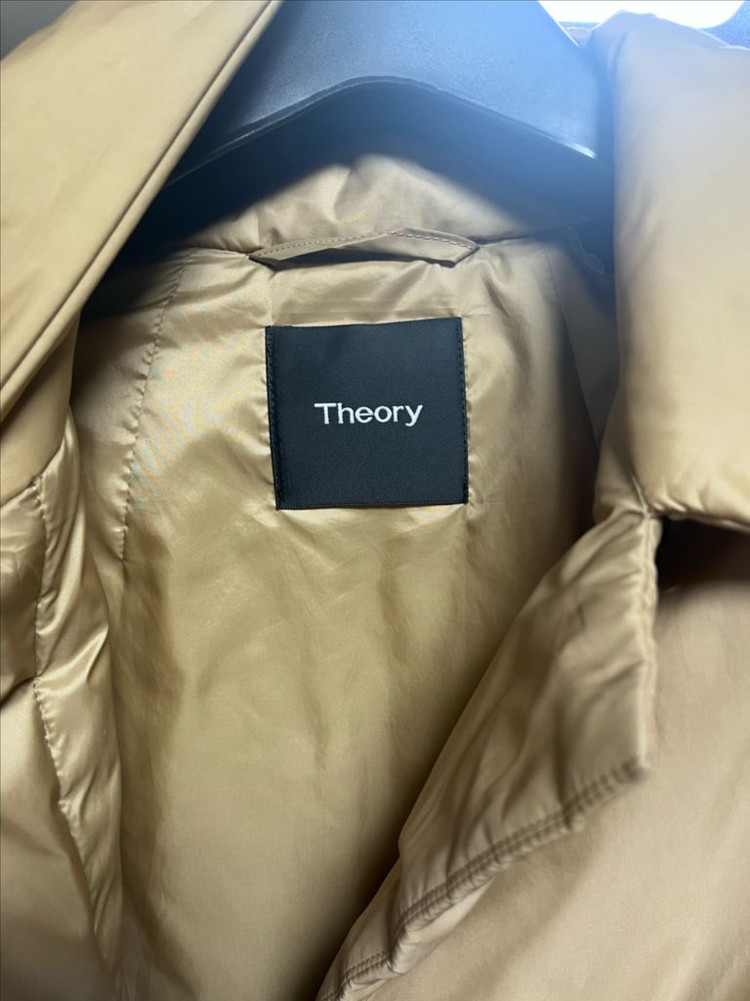 띠어리 푸퍼코트 베이지--1