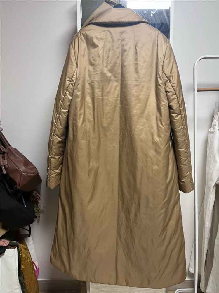 띠어리 푸퍼코트 베이지--4