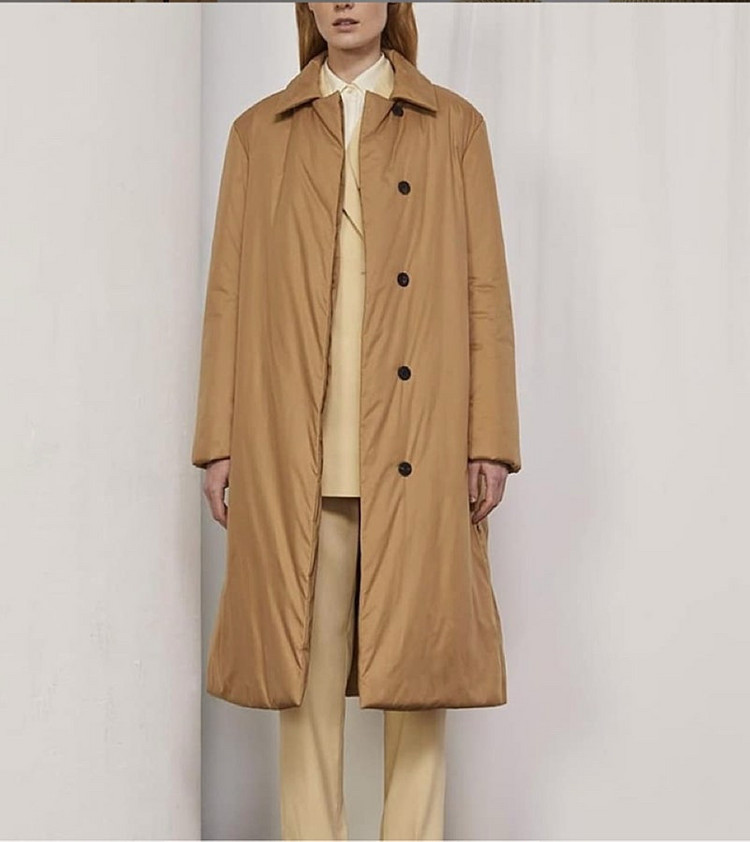 띠어리 푸퍼코트 베이지--7