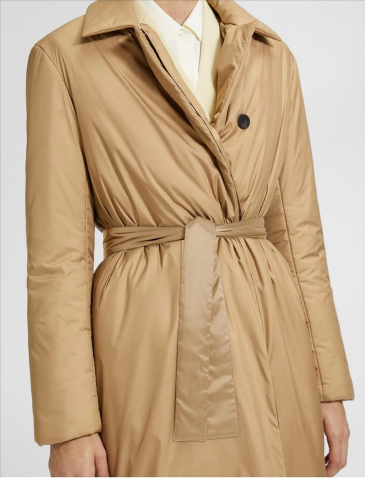 띠어리 푸퍼코트 베이지--9