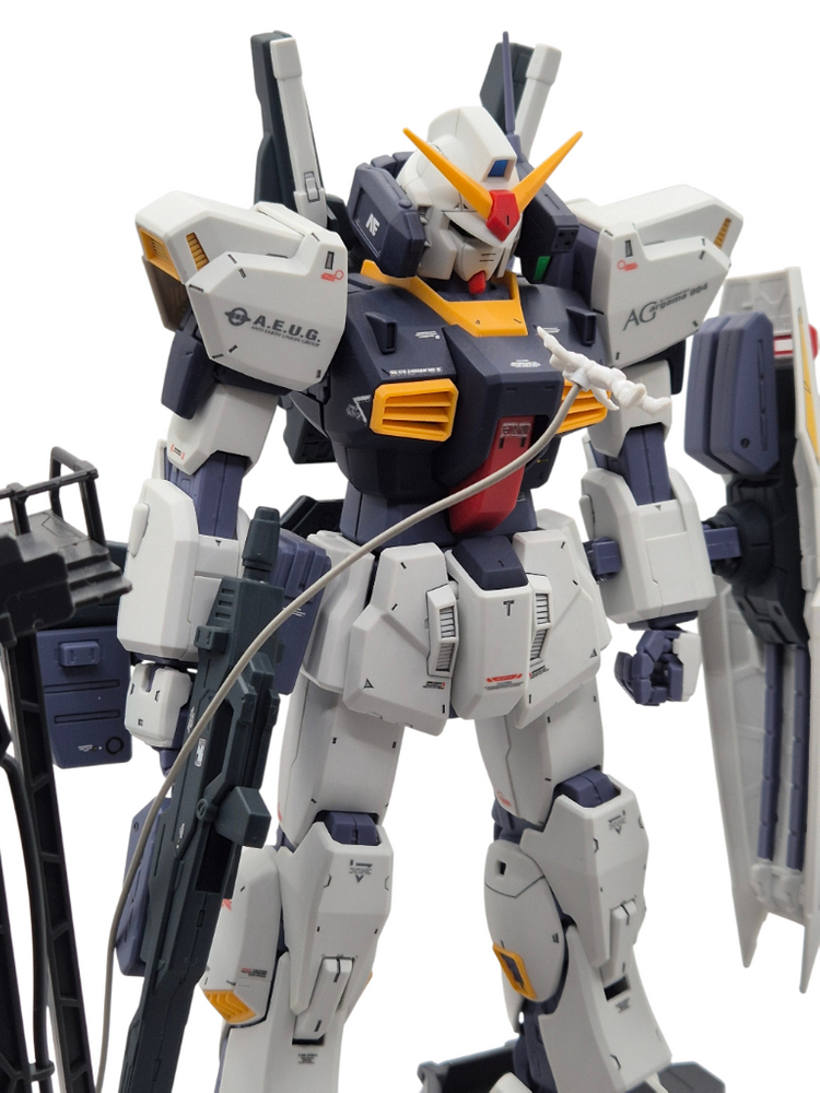 (상급) 무광 마감 MG 에우고 mk2 마크 투 건담 반다이 프라모델--3