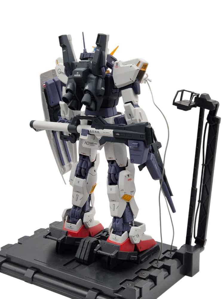 (상급) 무광 마감 MG 에우고 mk2 마크 투 건담 반다이 프라모델--4