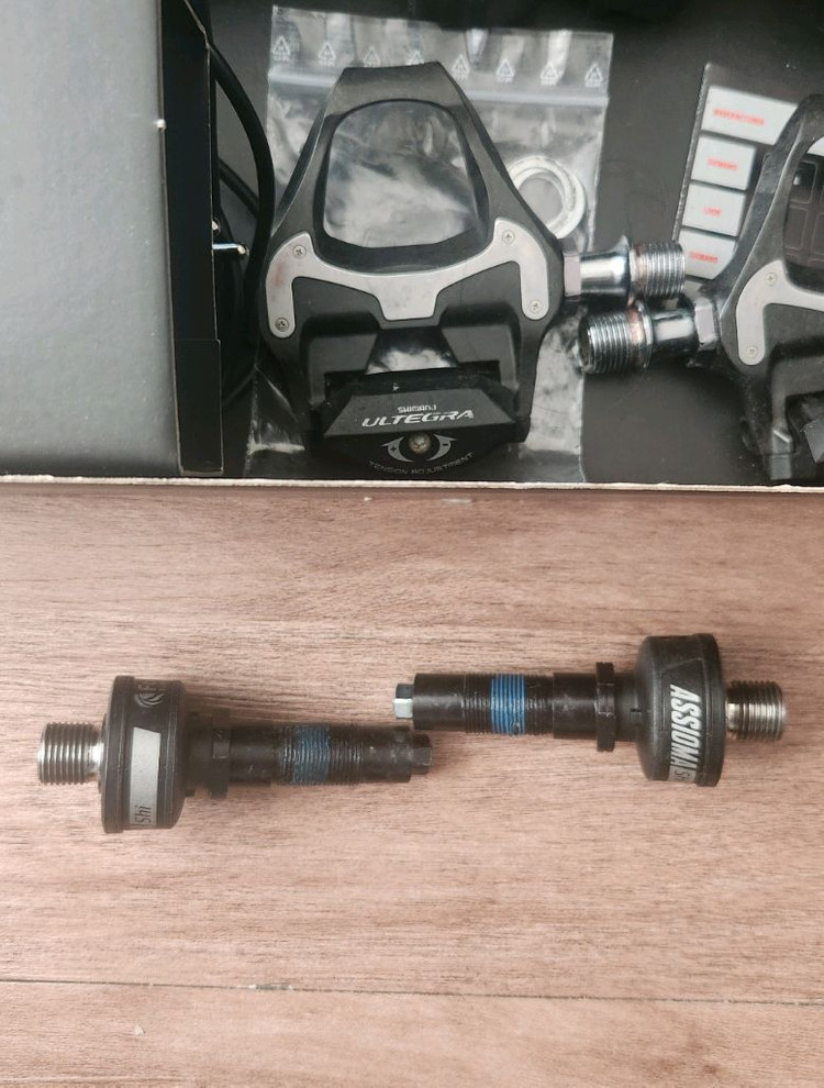 아씨오마 듀오 시마노 파워미터 페달 (울테그라 페달포함)--0