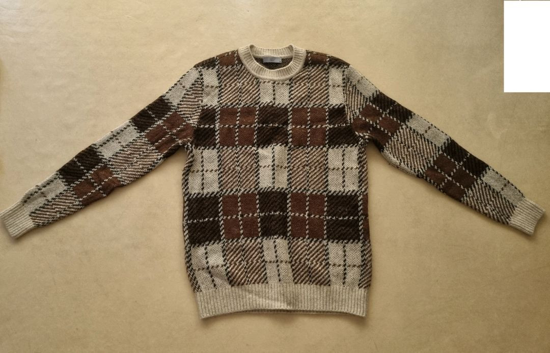 코오롱 GGIO2 지오투 , 체크 니트 이미지