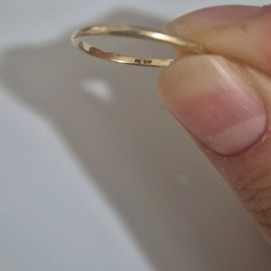 14k 골드 반지 이미지