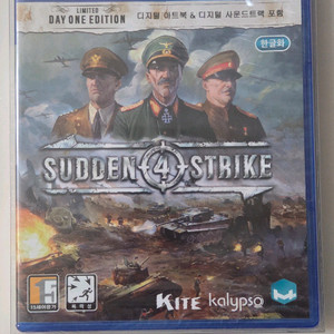 [미개봉/PS4] 서든 스트라이크 4 데이원 에디션 (한글판) 소장용 판매합니다. 이미지