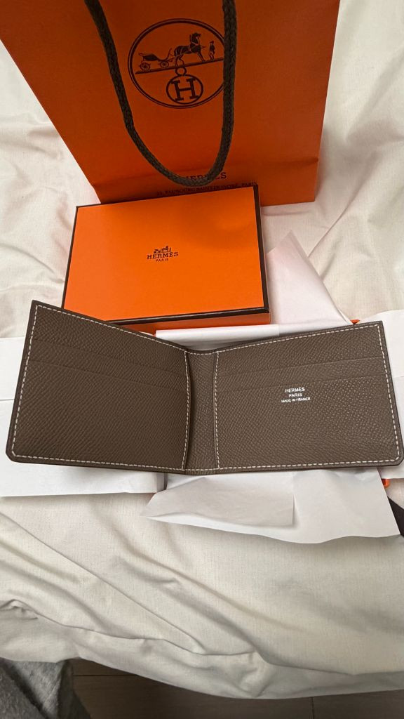 에르메스 h셀리에 카드지갑 반지갑 에토프 새상품 정가 이미지