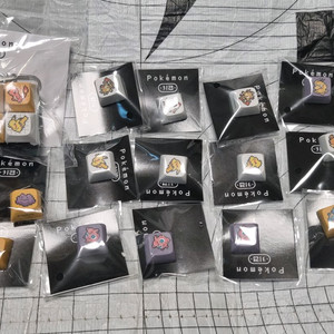 cu 씨유 포켓몬 키캡 푸린,이브이 개당