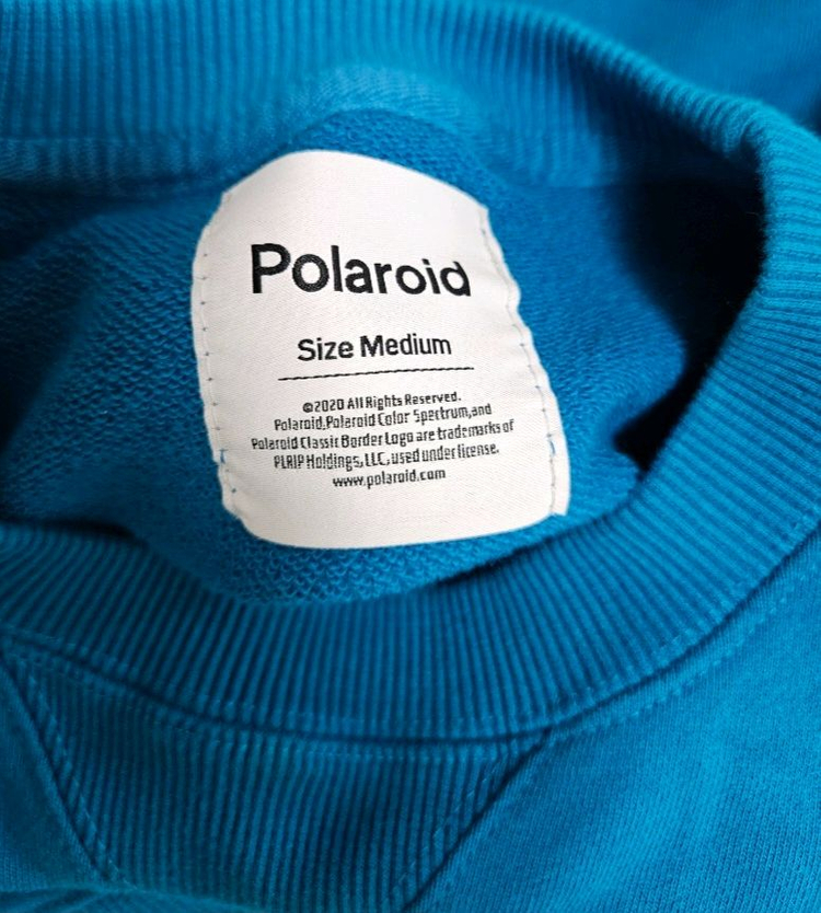 [새상품]폴라로이드 고(Polaroid Go) 맨투맨 - 블루(Blue)--2