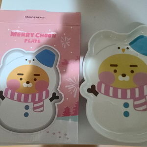 카카오프렌즈 라이언 접시