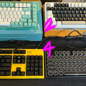 게이밍키보드 키캡 판매합니다(가격은 설명참고, 조정가능) 이미지