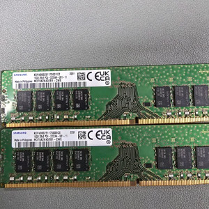 삼성 ddr4 3200 16g 2개 팝니다