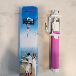 [셀카봉] 미니 모노포드 셀카봉 핑크 (새제품)