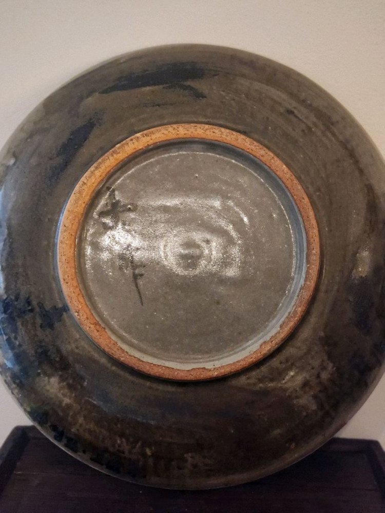 토곡요 이경효 분청 대형 도자화 접시 이미지