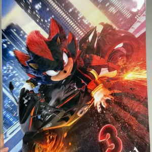 소닉 3 바이크 포스터