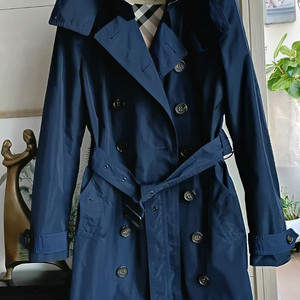 버버리 런던 잉글랜드 네이비 트렌치 코트(정품)