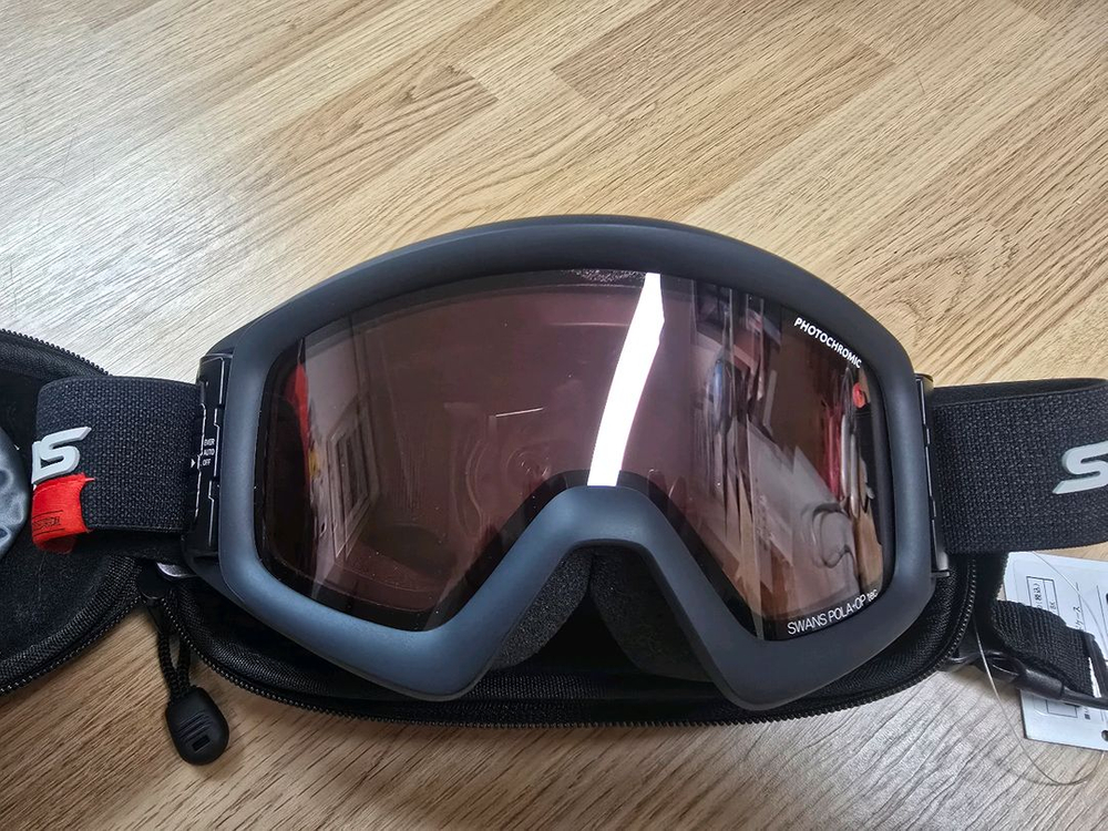 스키/보드 변색 고글 / 안경 / 습기제거 / 터보팬 SWANS - HELI-CPDTBS-N--3