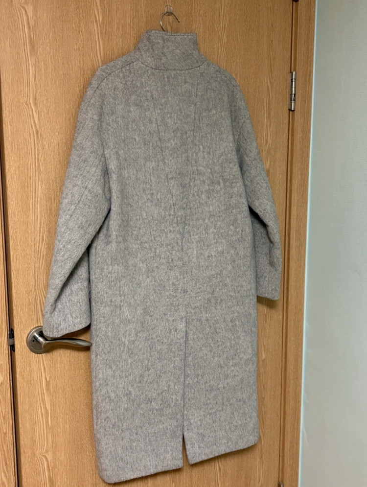 유명 브랜드 아보아보 그레이 여성 코트--5