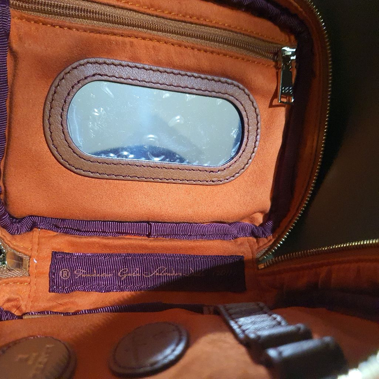 랑셀 모노그램 패턴 파우치 + 케이스--6