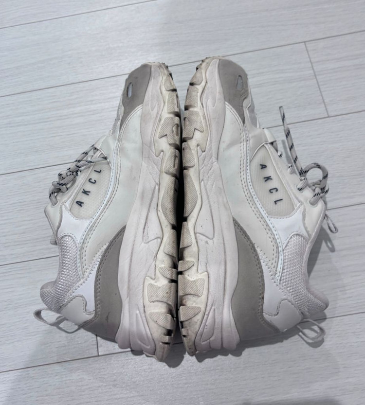 아키클래식 어반트래커 245 화이트 키높이 운동화--7