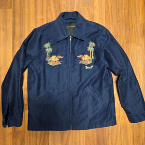 Deus 데우스 엑스 마키나 수베니어 워크 자켓 네이비 M사이즈