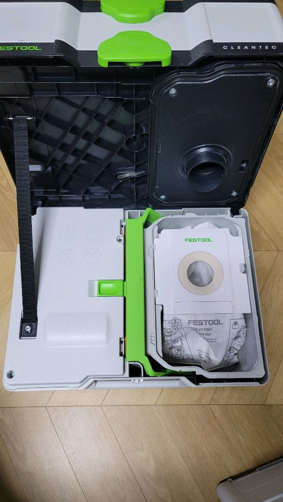 페스툴 충전집진기+ 배터리세트+먼지봉투 마지막끌올 이미지