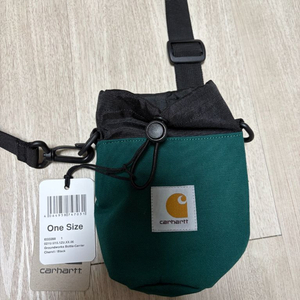 칼하트 WIP Groundworks 보틀 크로스백 Chervil/Black