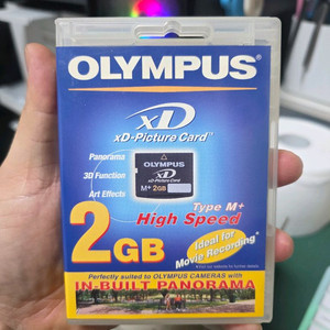 올림푸스 xD 2GB M+ 개봉 미사용급 / 사진관 보관품 / 7.5만 이미지