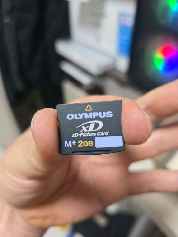 올림푸스 xD 2GB M+ 개봉 미사용급 / 사진관 보관품 / 7.5만 이미지