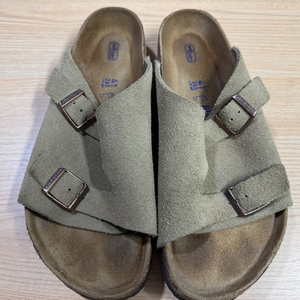 버켄스탁 취리히 타우페 스웨이드 샌들 41 265mm