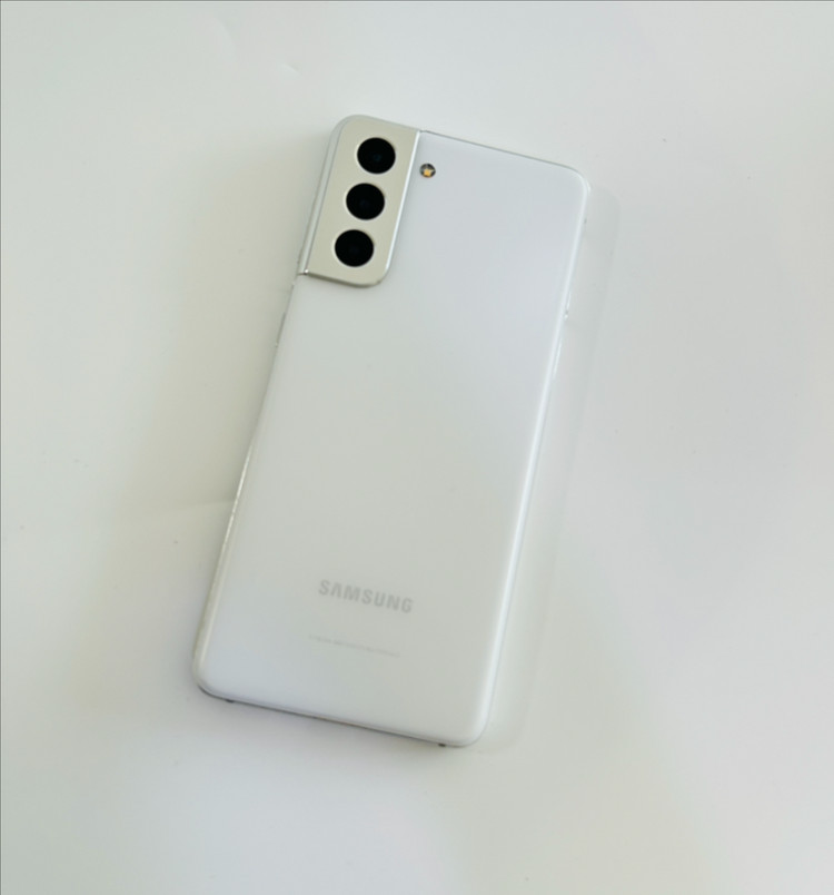 갤럭시s21 화이트 액정기스없음 중고폰공기계--0