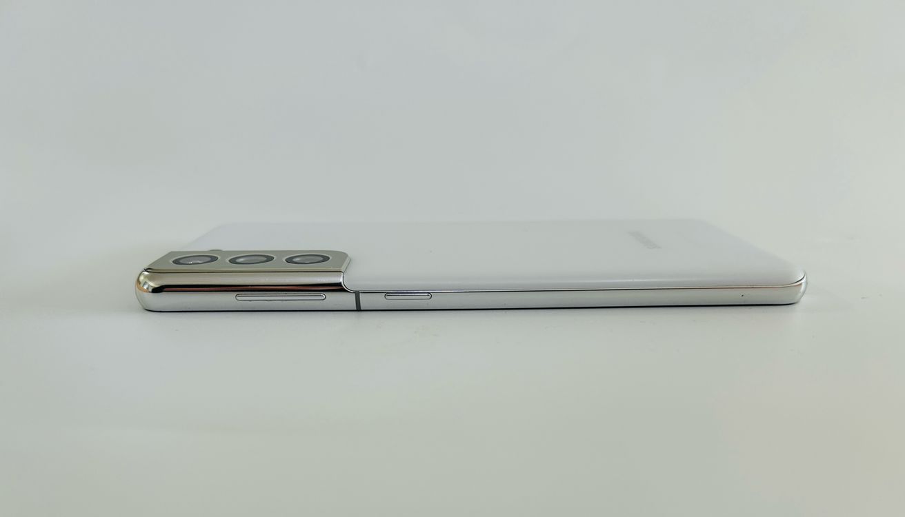 갤럭시s21 화이트 액정기스없음 중고폰공기계--4