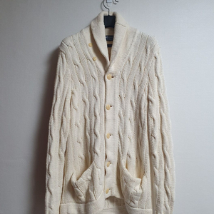 폴로 랄프로렌 케이블 니트 가디건 S 택포 이미지