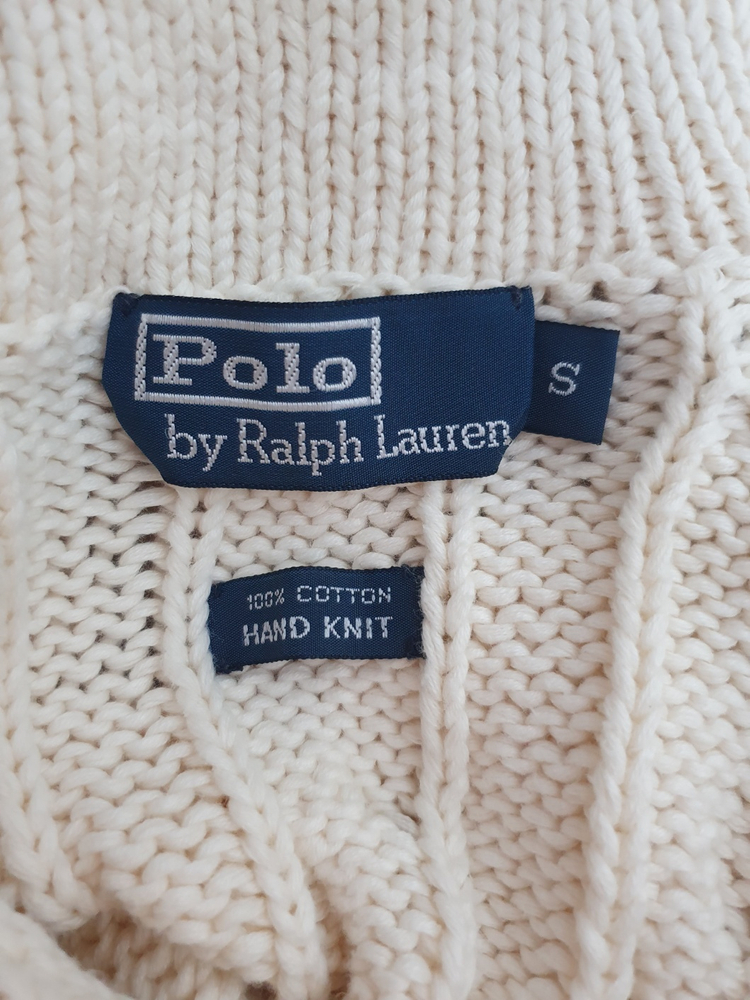폴로 랄프로렌 케이블 니트 가디건 S 택포 이미지