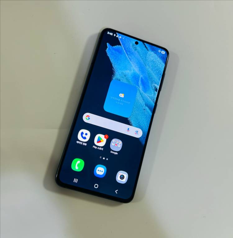 갤럭시 s21 액정기스없음 중고폰공기계--5