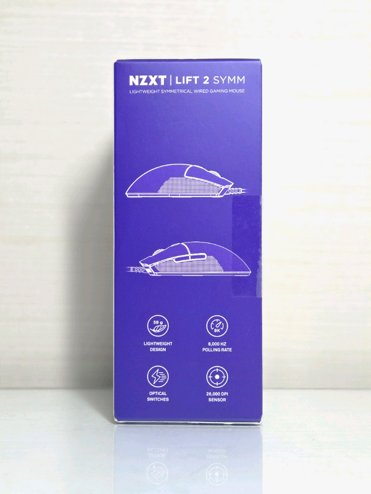 NZXT LIFT 2 경량 대칭형 게이밍 마우스--2