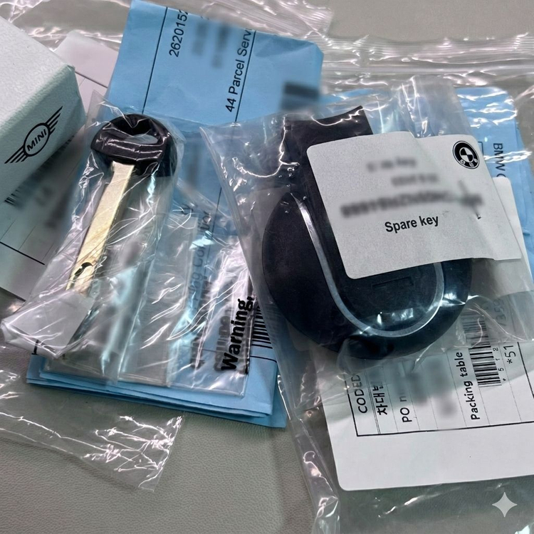 [정품/새상품] 미니쿠퍼 (F57/F56/F55 호환) 3세대 LCI 스마트키 (미등록 신품)--1