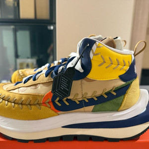 미착용 새상품 275 나이키x사카이x장 폴 고티에 베이퍼와플 세서미 블루 이미지