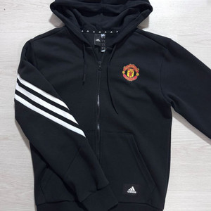 정품 맨유 아디다스 후드집업 xs 이미지