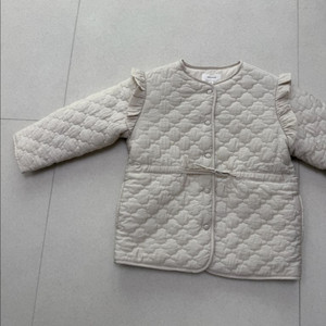 미착용) 슈슈앤크라 퀼팅점퍼