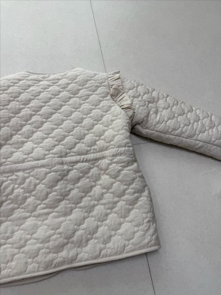 미착용) 슈슈앤크라 퀼팅점퍼--1