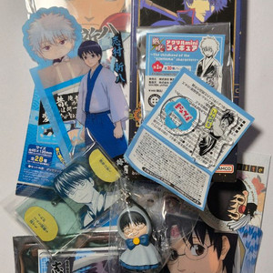 은혼 신파치 병풍 아크릴,테루콧토,후와보카,아크릴 등 일괄