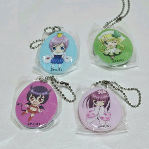 캐릭캐릭체인지 마리, 스우, 이루, 프린스 수호알 아크릴 키링 가챠 이미지