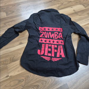 줌바웨어 옷 xs 남방 셔츠