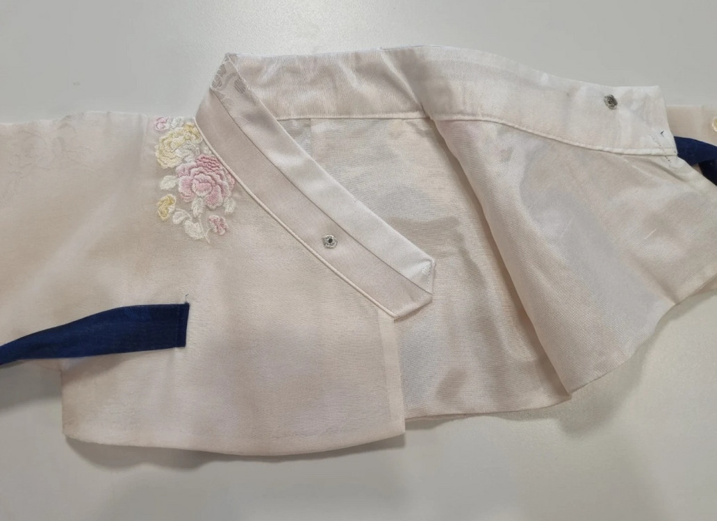 여아 백일 한복--1