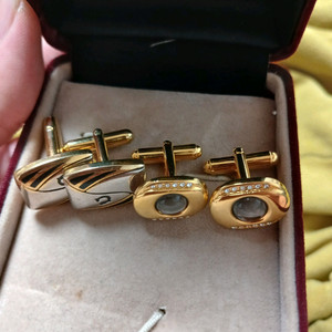 credo 금장 커프스 버튼