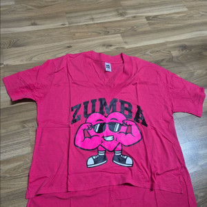 줌바웨어 옷 xs 반팔 티셔츠 (택제거새상품)