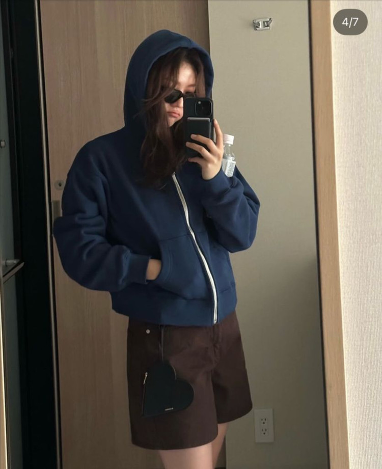 Ged CROP HOODIE ZIP-UP--3